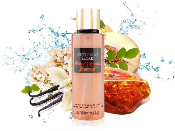 Spray-mist Victoria's Secret Amber Romance Shimmer, 250 ml